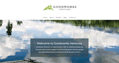Desktop Screenshot of goodworksventures.com